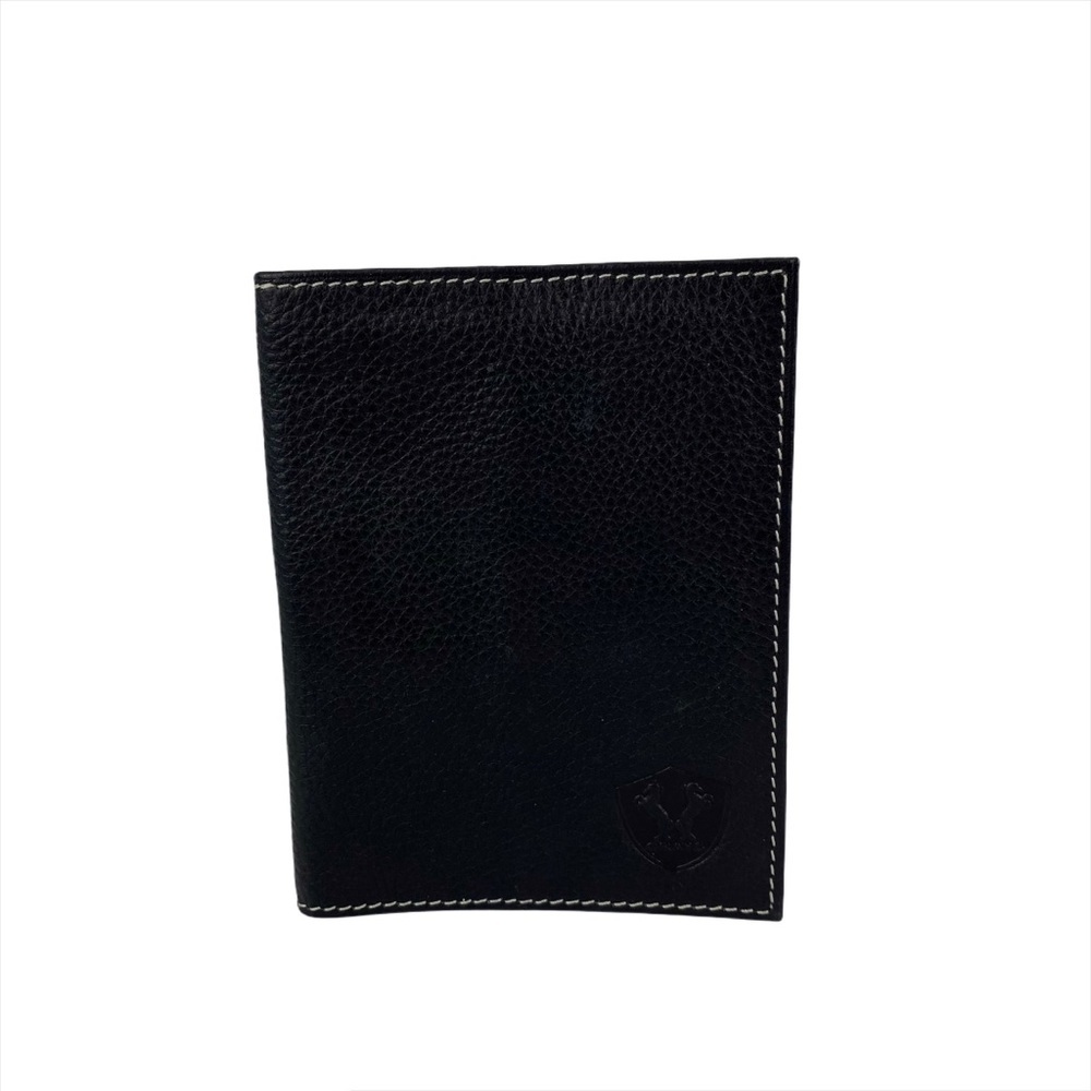 Grays - Stuart Grays of London leather passport cover NWOT black & purple unisex - Picture 7 of 16
